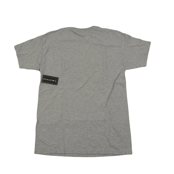 NWT ETHIK WORLDWIDE t-shirt gray color / short sleeve /  graphic ethik logo - Picture 3 of 4